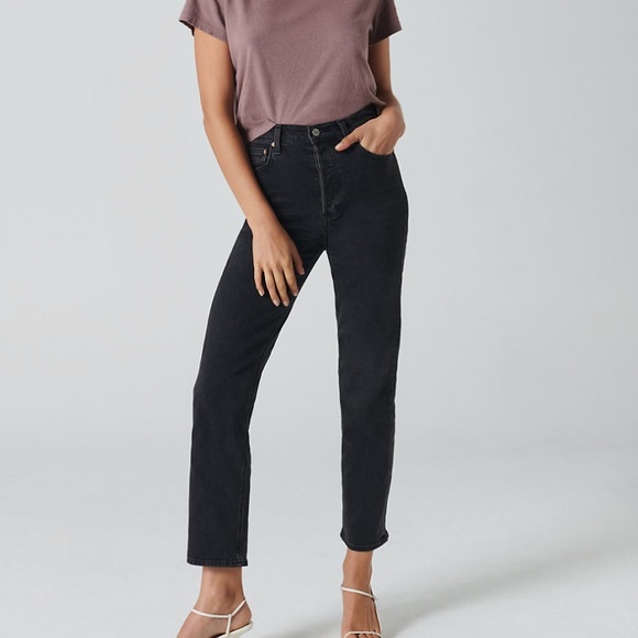 Aritzia Denim - Denim Forum The Arlo High Rise Straight Jeans 28